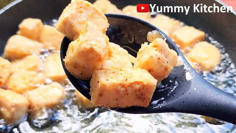 Tofu with Salted Egg Recipe