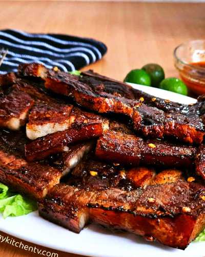 Oven Grilled Liempo