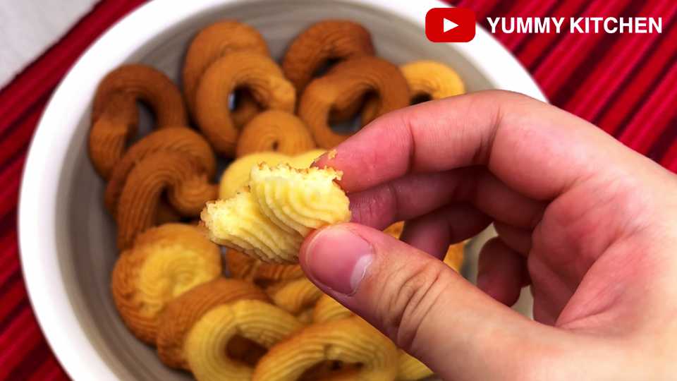 biscuit resipi gamit ng tatlong sangkap