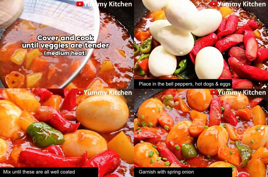 afritadang itlog recipe with tomato sauce