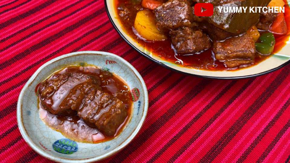 filipino beef recipe mechado