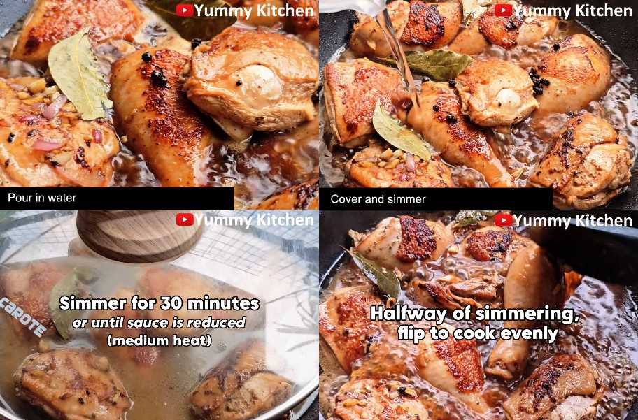 recipe ng adobong manok with pineapple