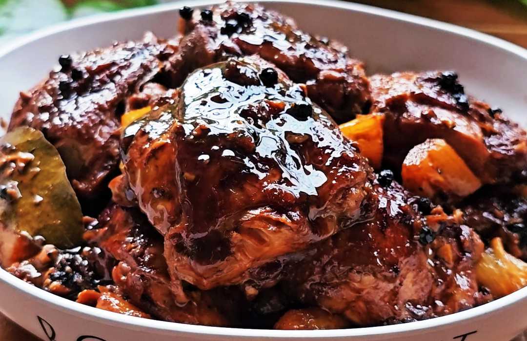 Chicken Adobo with Pineapple