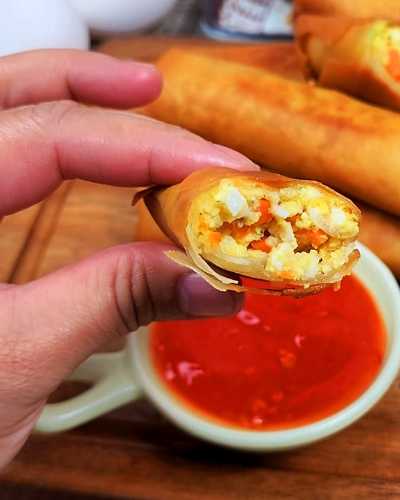 Lumpiang Itlog ( Egg Lumpia )