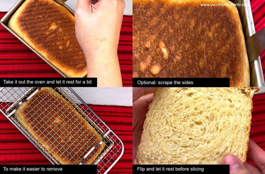 white bread recipe with milk and eggs
