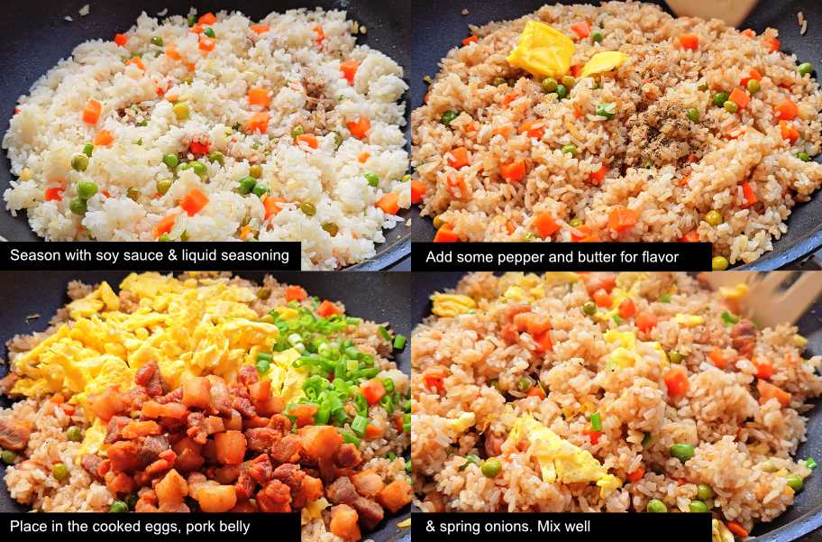easy pork fried rice sauce