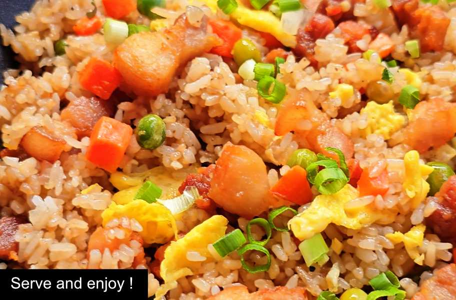 chinese pork fried rice