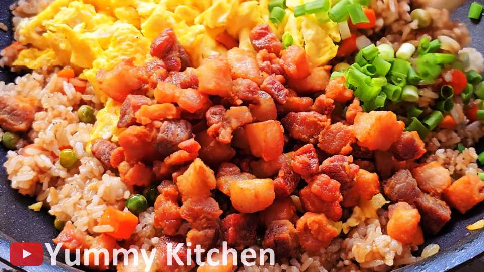 pork fried rice with pork tenderloin