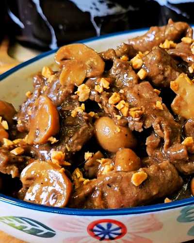 Garlic Pepper Beef