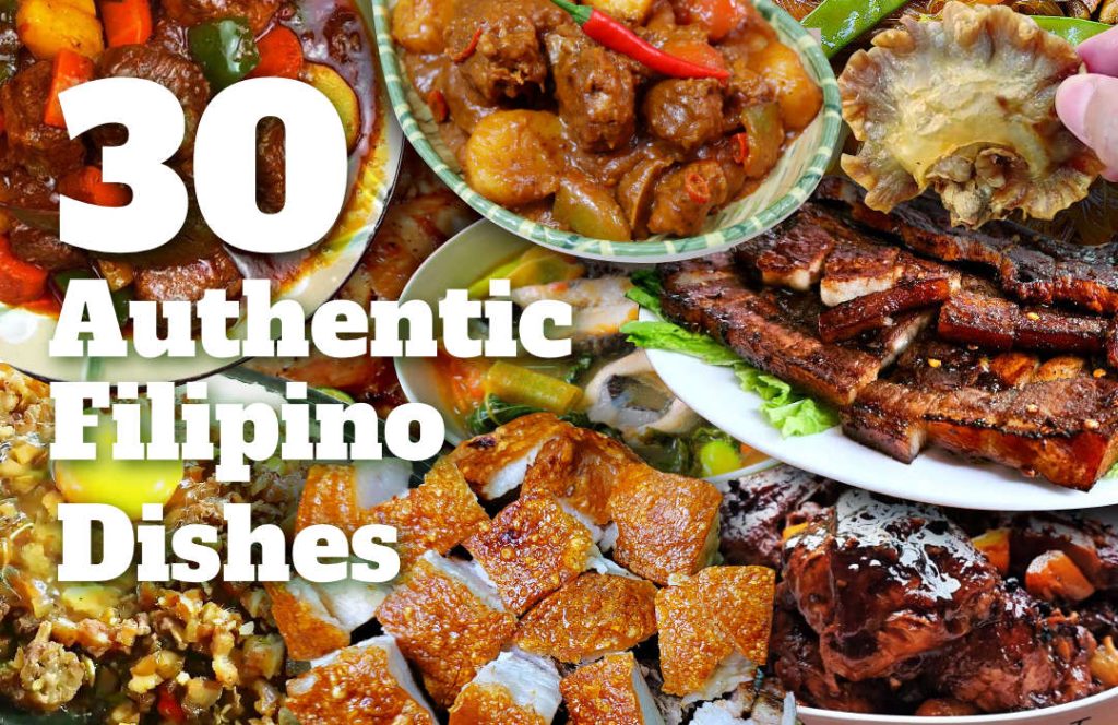 30 Authentic Filipino Dishes