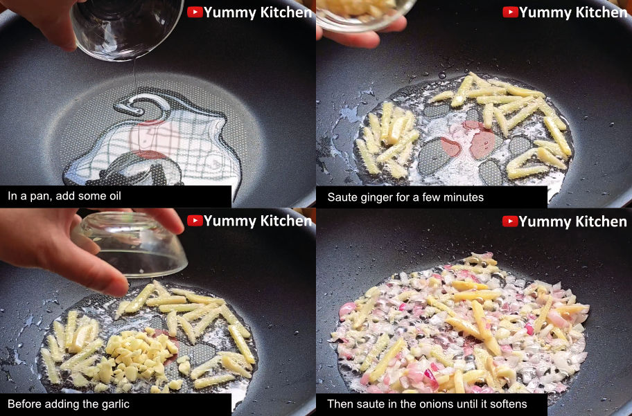 ginataang kalabasa ingredients and procedure