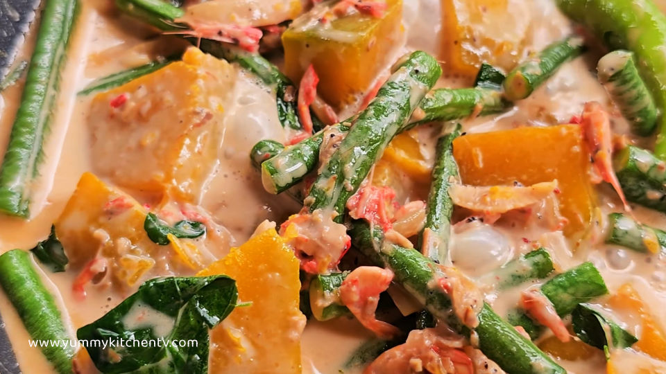 sitaw kalabasa ginataang kalabasa recipe