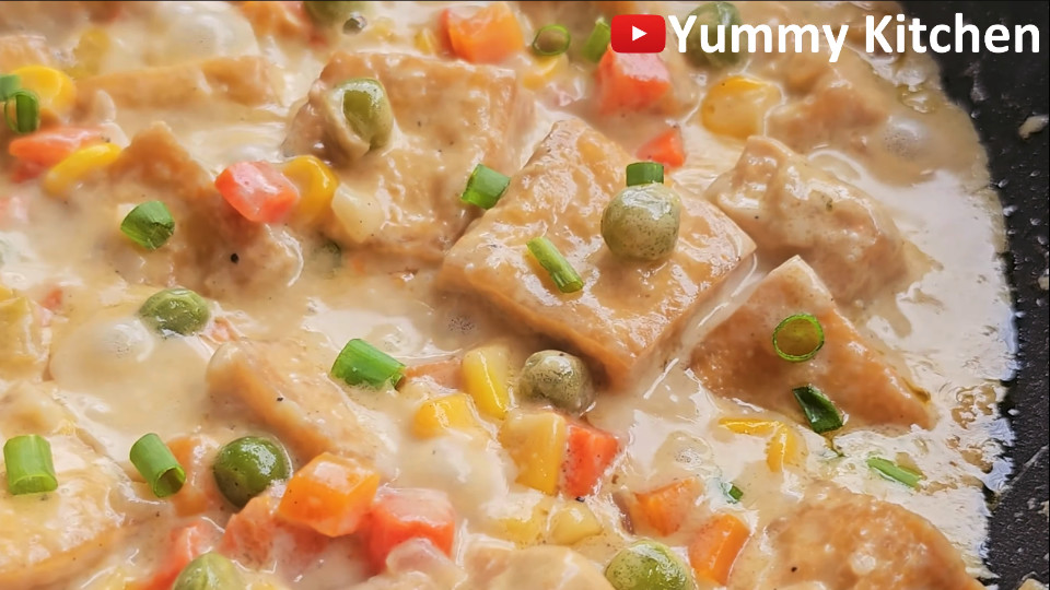 creamy tofu with veggies recipe filipino style