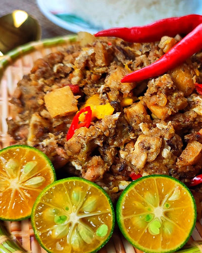 Sardines Sisig with Tofu