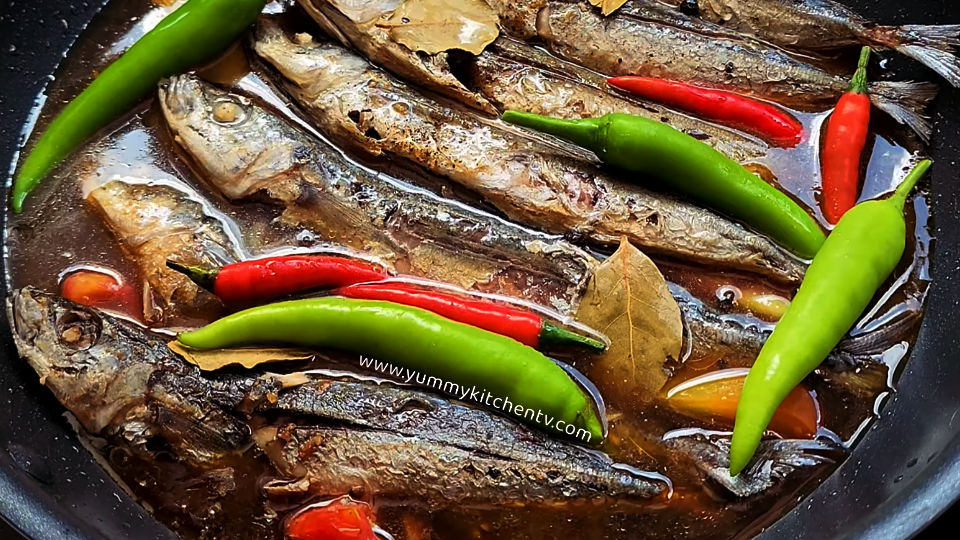 adobong paksiw na galunggong recipe