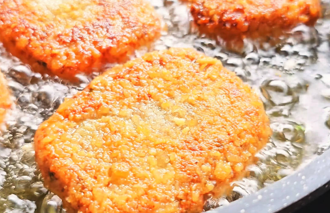 Potato Nuggets with Sardines