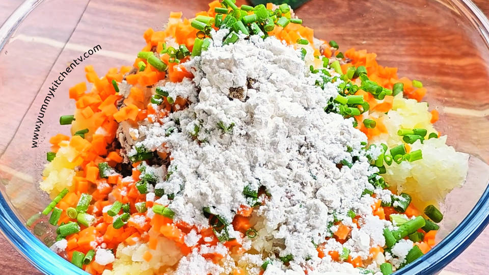 Potato Nuggets with Sardines