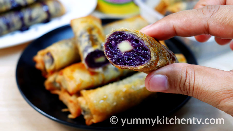 Ube Turon Malagkit