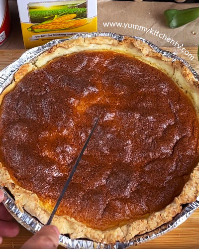 Homemade Egg Pie