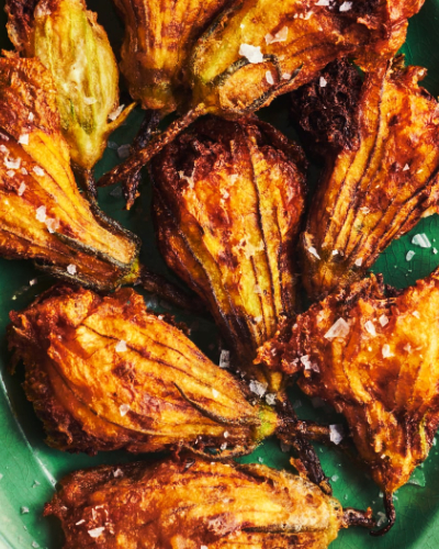 kalabasa flower recipe