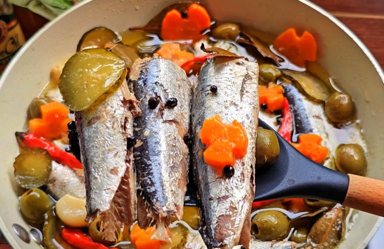 Homemade Spanish Sardines