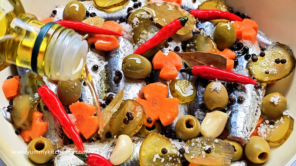 Homemade Spanish Sardines