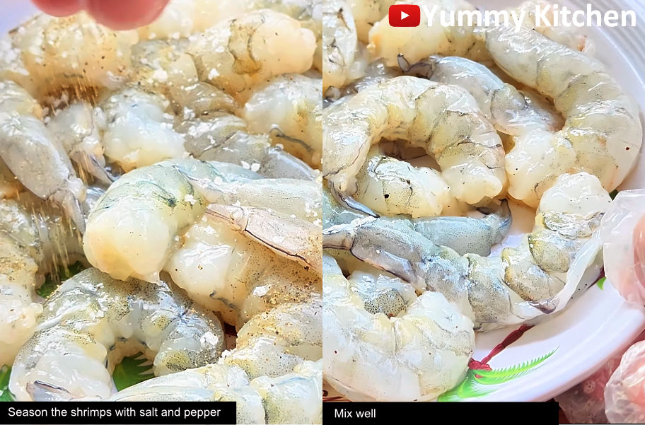 jumbo shrimp with garlic sauce