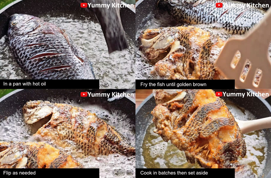 recipe for sweet and sour whole fish