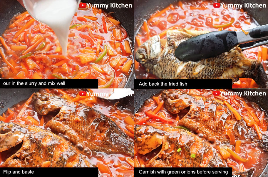 how to cook sweet and sour tilapia images