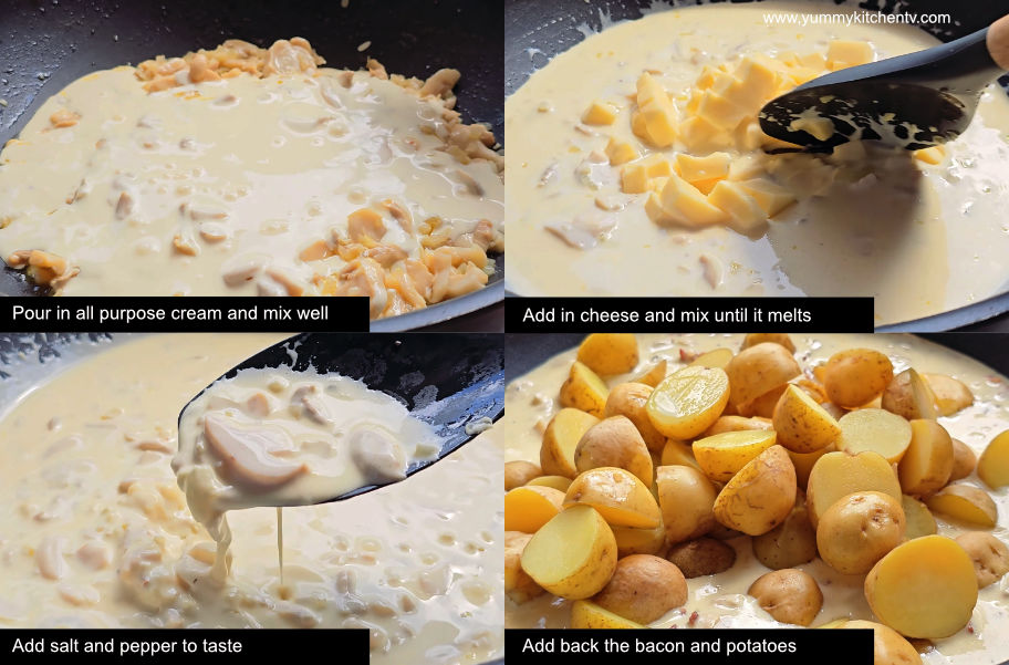 simple cheesy potato marbles recipe