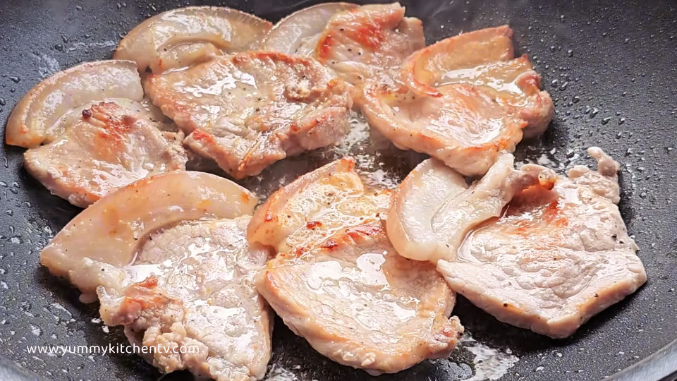 Creamy Pork Mushrooms Recipe