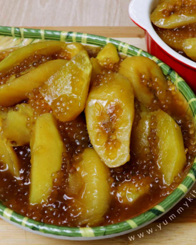 Minatamis na Saging at Kamote