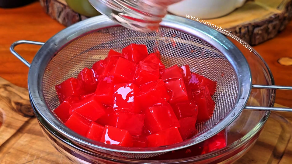 ingredients macaroni fruit salad