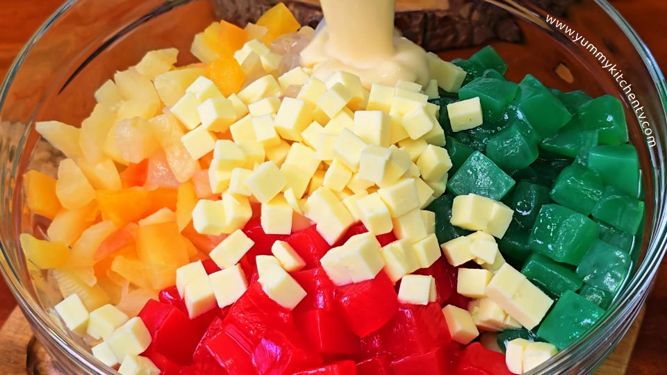 macaroni and fruit cocktail salad