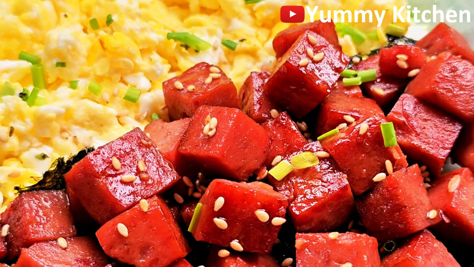 spam musubi bowl calories