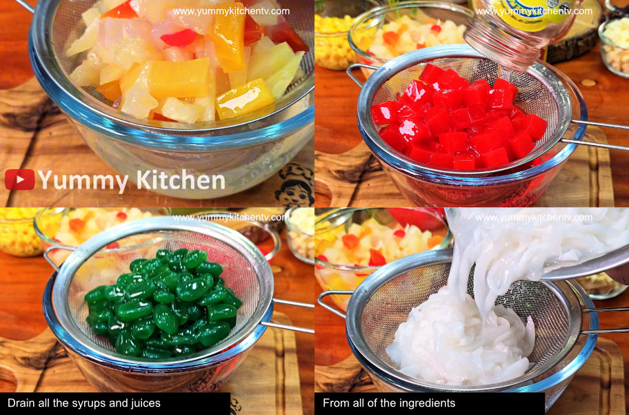 filipino coconut salad