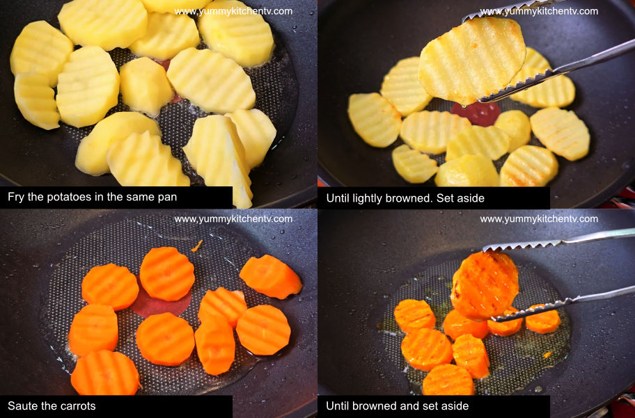 chicken with pork and beans