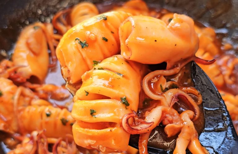 Garlic Buttered Squid