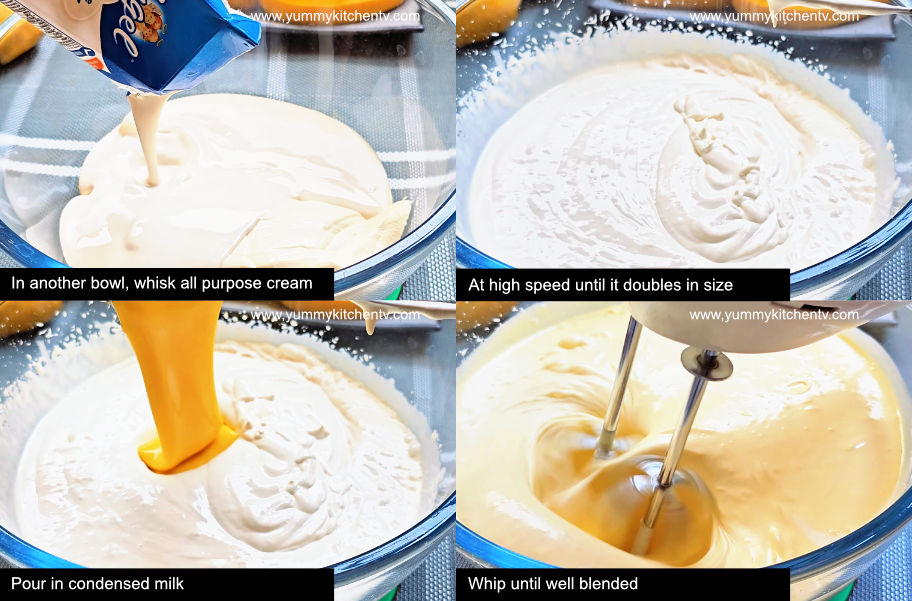 how to make mango float ice cream