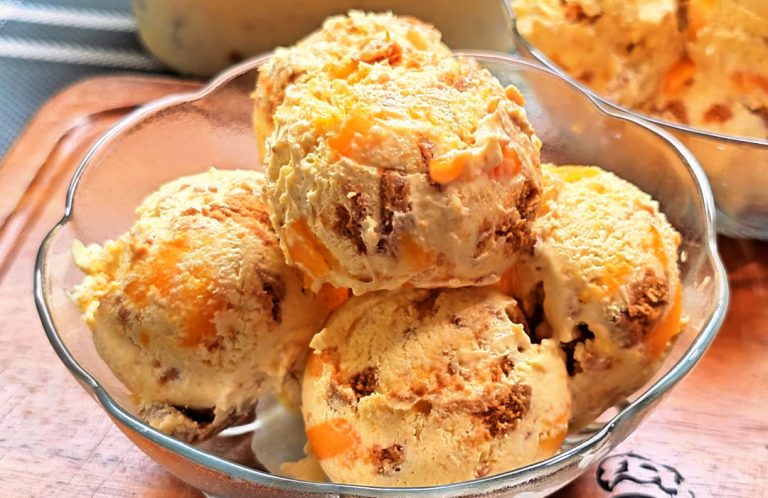 Mango Graham Ice Cream