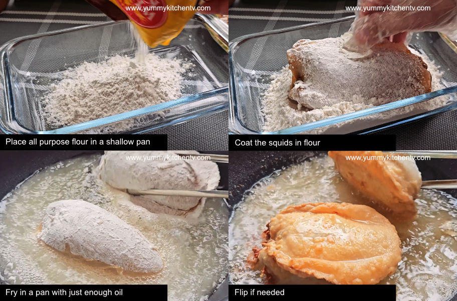 Rellenong Pusit Recipe Easy