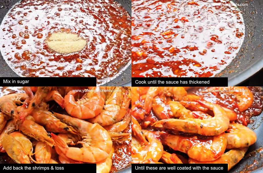 fried sweet chili shrimp recipe