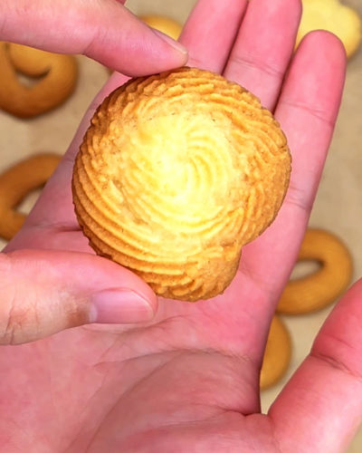 3 ingredient Butter Cookies