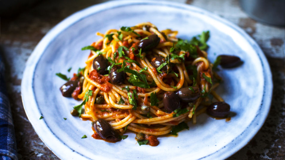 Vegetarian skillet pasta recipes
