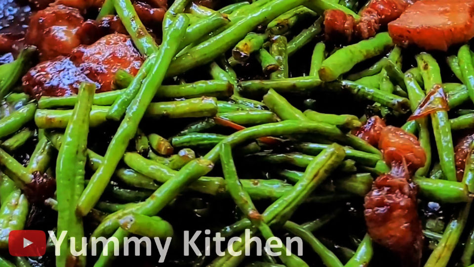 how to cook adobong sitaw with ground pork