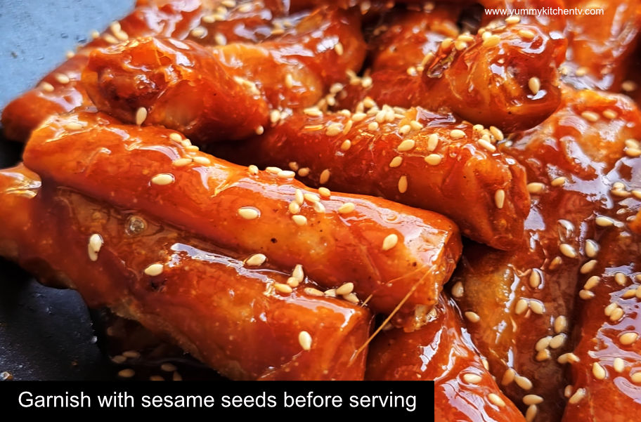 banana rhuma turon recipe