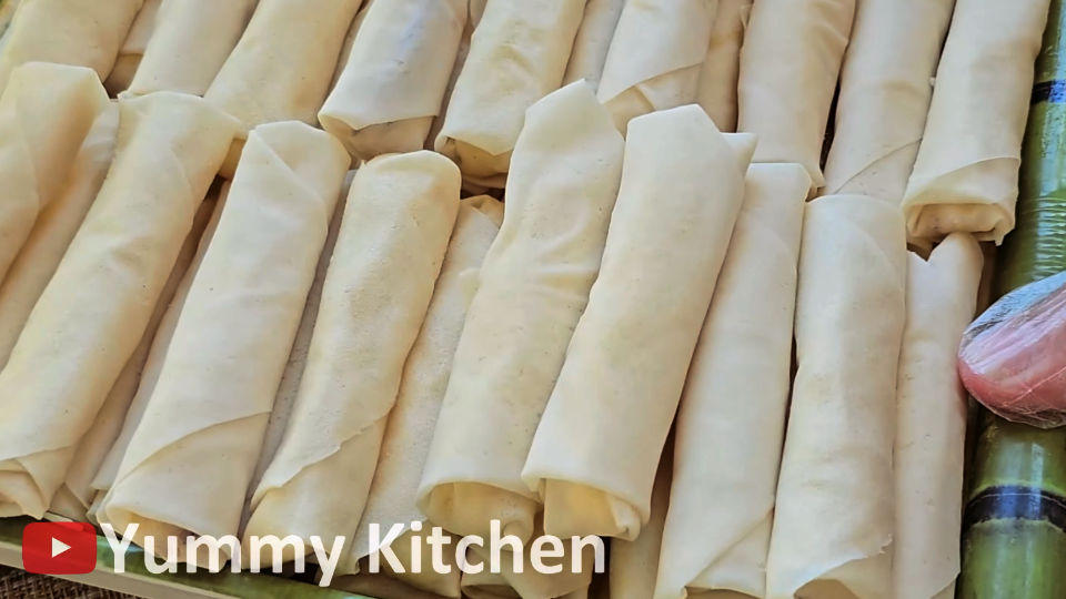 banana spring rolls filipino