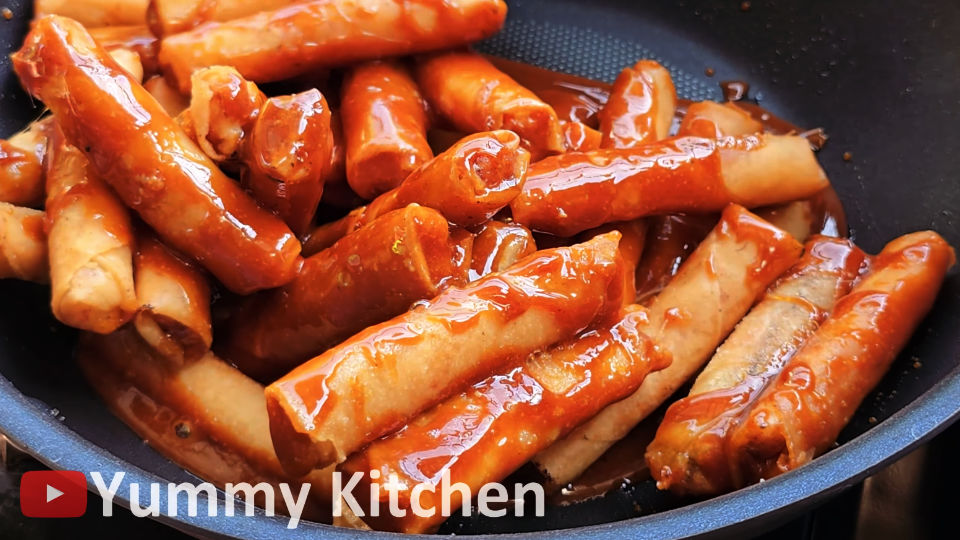 banana spring rolls recipe