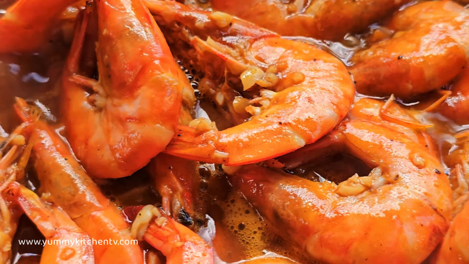garlic buttered shrimp pinoy