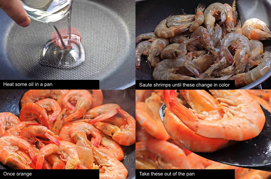 Sarciadong Hipon Recipe